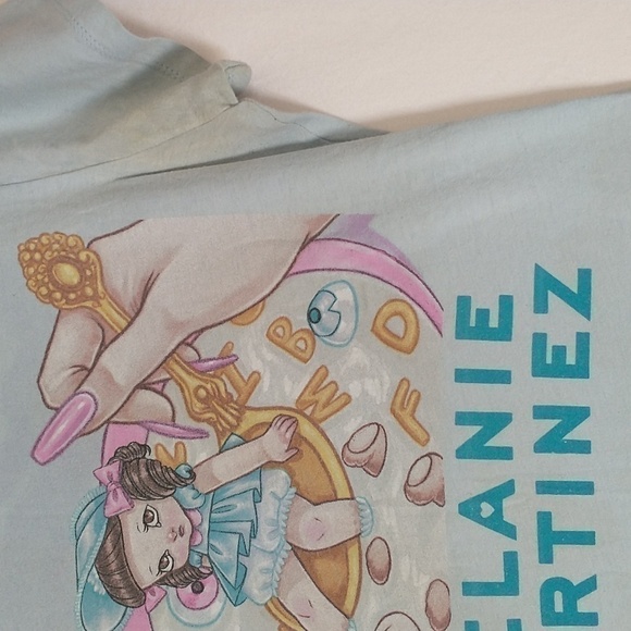 Melanie Martinez Vintage Cereal Bowl Blue 2000s T Shirt Y2K 90s Vintage Retro M - Picture 5 of 14